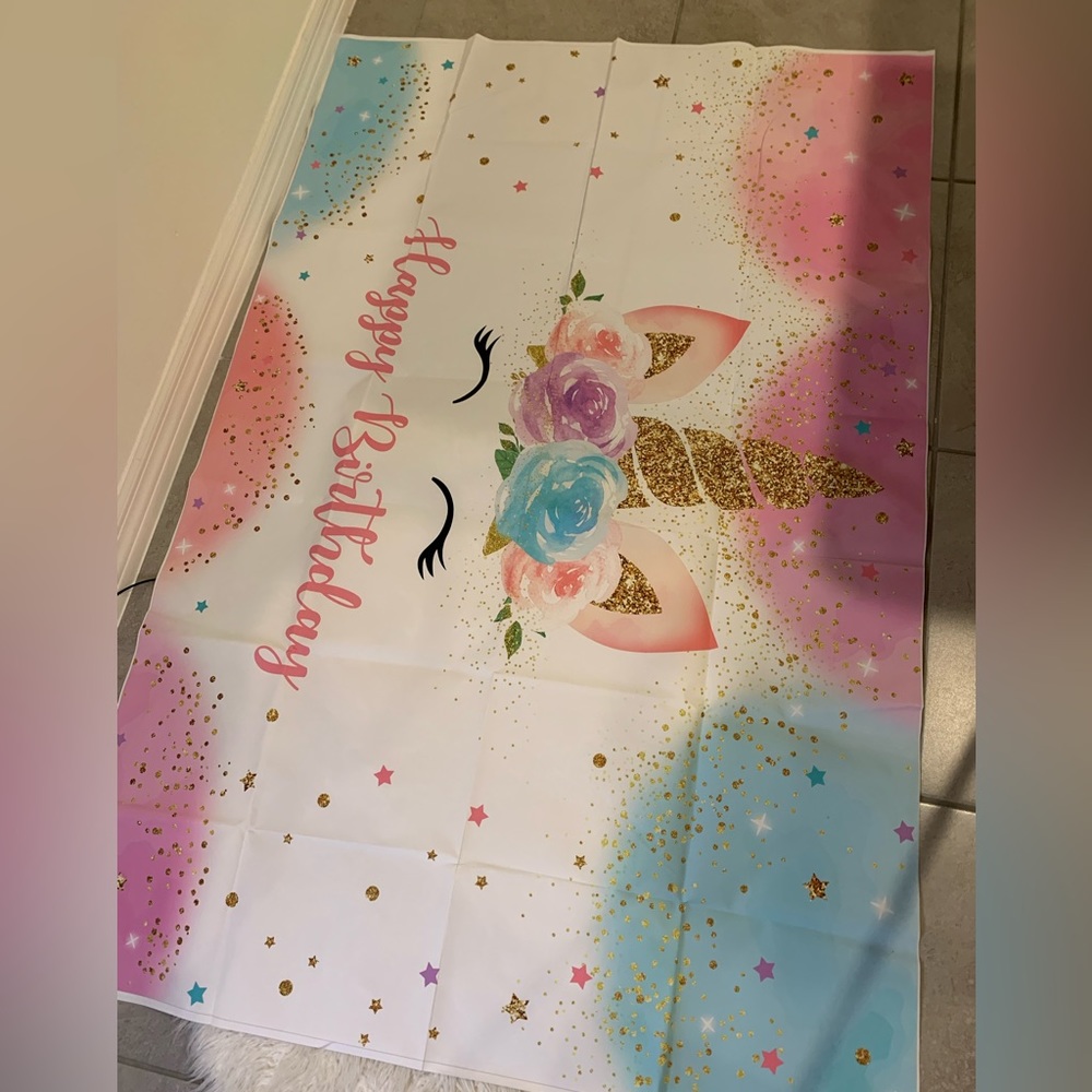 Unicorn party birthday supplies